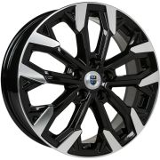 K&K Морейн 6,5x17 5*108 Et:50 Dia:63,3 алмаз чёрный