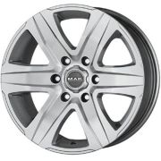 MAK STONE6 8x18 6*130 Et:53 Dia:84,1 Silver
