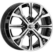 K&K КС945 6x15 4*100 Et:50 Dia:60,1 Алмаз черный