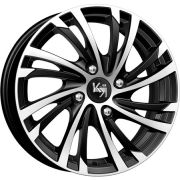 K&K Мейола 6x15 4*100 Et:50 Dia:60,1 алмаз черный