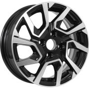 KDW KD1420 5,5x14 4*100 Et:40 Dia:54,1 Black_Front_Polished
