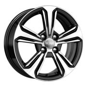 K&K КС 777 6x15 4*100 Et:48 Dia:54,1 алмаз черный