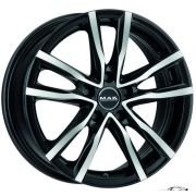 MAK MILANO 7x18 5*114,3 Et:40 Dia:76,1 Black Mirror