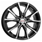 K&K Твист 7,5x17 5*120 Et:43 Dia:72,6 алмаз чёрный