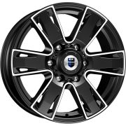 K&K Севенна 7x17 6*139,7 Et:30 Dia:106,1 алмаз черный