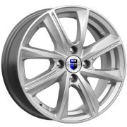 K&K Арнар 6x15 4*100 Et:45 Dia:67,1 сильвер