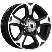 K&K Атлант 7x16 5*139,7 Et:35 Dia:98 Алмаз Черный