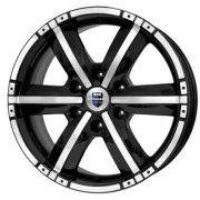 K&K Окинава 8x18 6*139,7 Et:38 Dia:67,1 алмаз черный